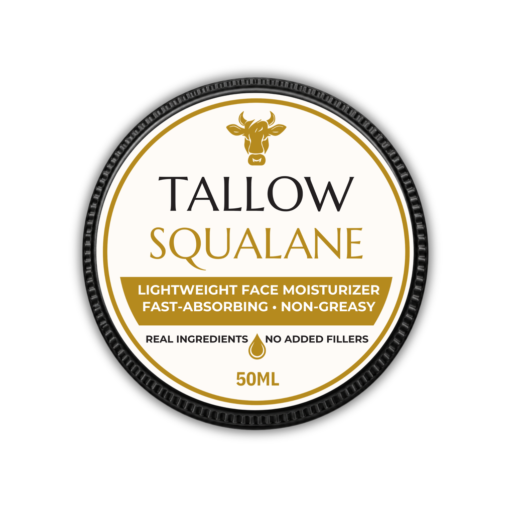tallow squalane крем за лице натурален крем
